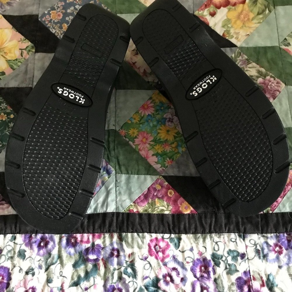 KLOGS Carolina 8.5 Black Leather, NEW w/o box, Adorable Comfort Versatility - Picture 3 of 4